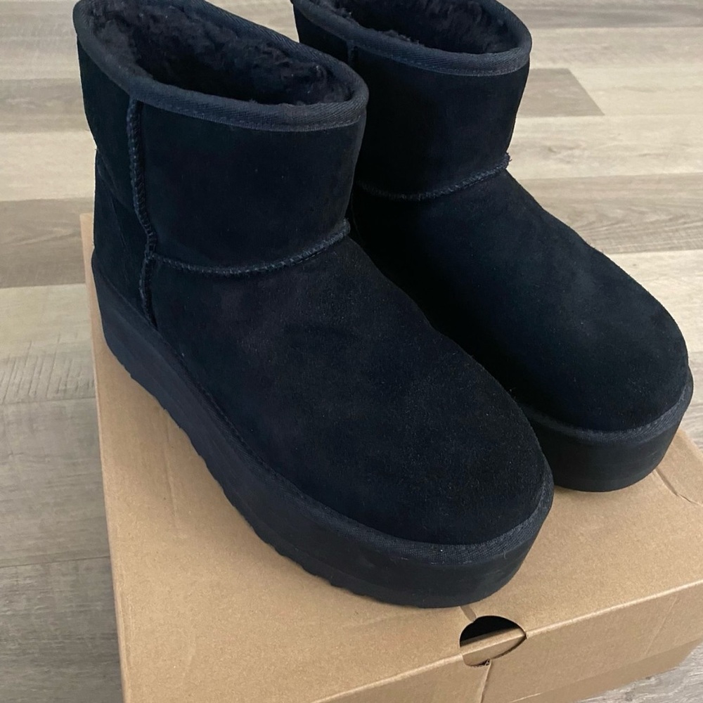 Ugg Mini Platform Ankle Boots - image 1